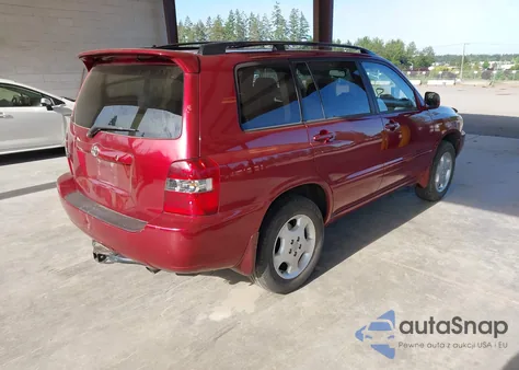 2005 Toyota Highlander Limited V6 z USA, uszkodzony, nr VIN JTEEP21AX50093780